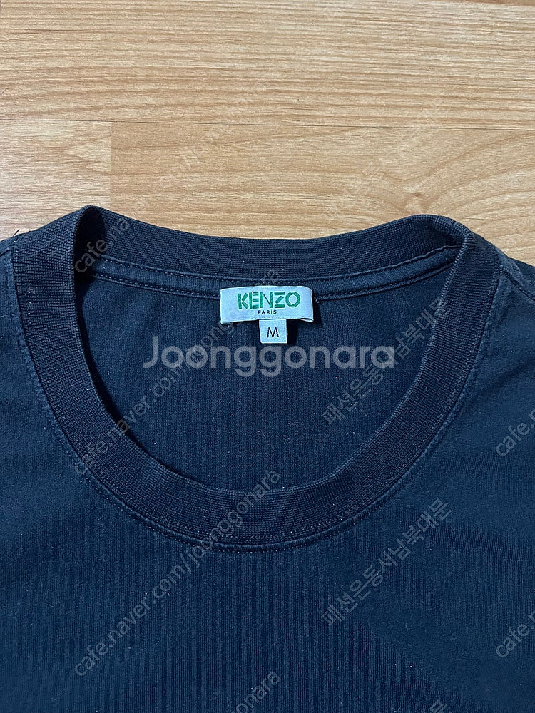 겐조 남자 반팔티 M 95 kenzo 남성 블랙 타이거...--1