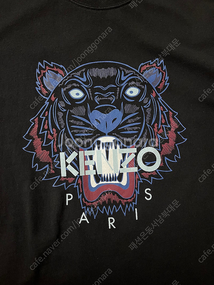 겐조 남자 반팔티 M 95 kenzo 남성 블랙 타이거...--2