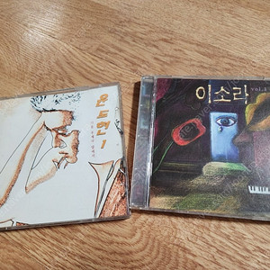 윤도현 & 이소라 CD 각 1개