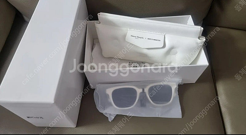 젠틀몬스터 × 메종마르지엘라 콜라보 MM007 화이트 ...--1