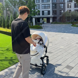 미마자리 맥스 디럭스 유모차