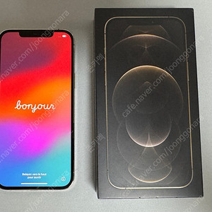아이폰 12 프로 맥스 골드 128GB KT 정상 해지폰