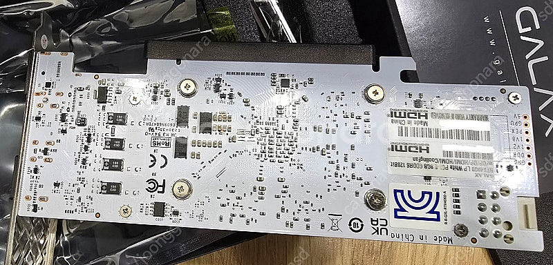 갤럭시 RTX 4060 LP white--2