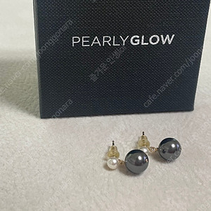 펄리 글로우 진주 드롭 귀걸이 (4mm+8mm)