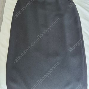 쌀롱드쥬 언발란스 사선스커트 블랙