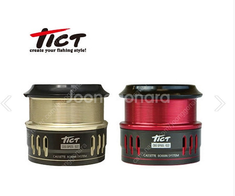 틱트 TICT CBS SPOOL-D (골드-블랙) 판매...--0