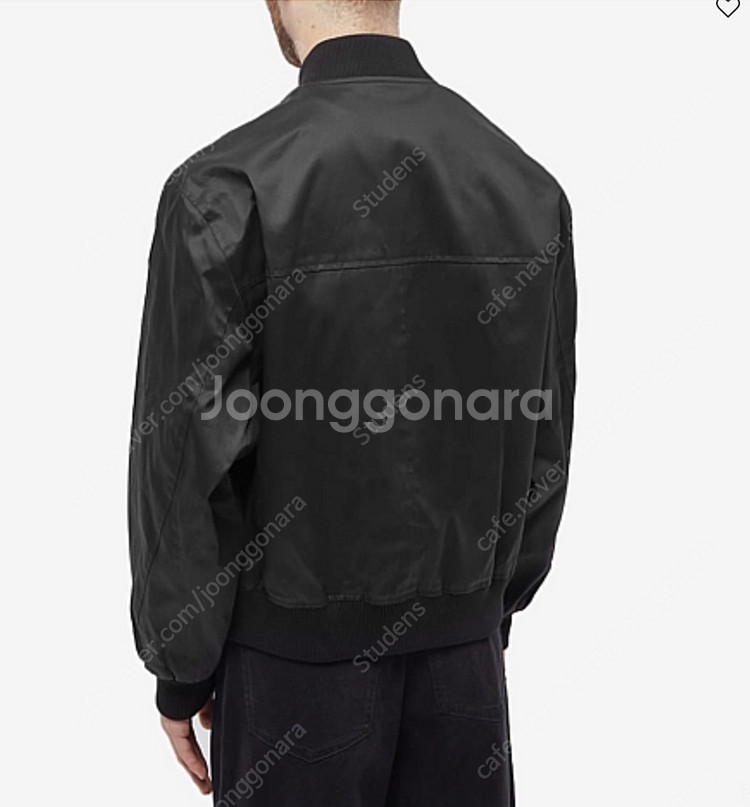 [M] 발렌티노 남성 로고 자수 패치 코튼 봄버 자켓 ...--3