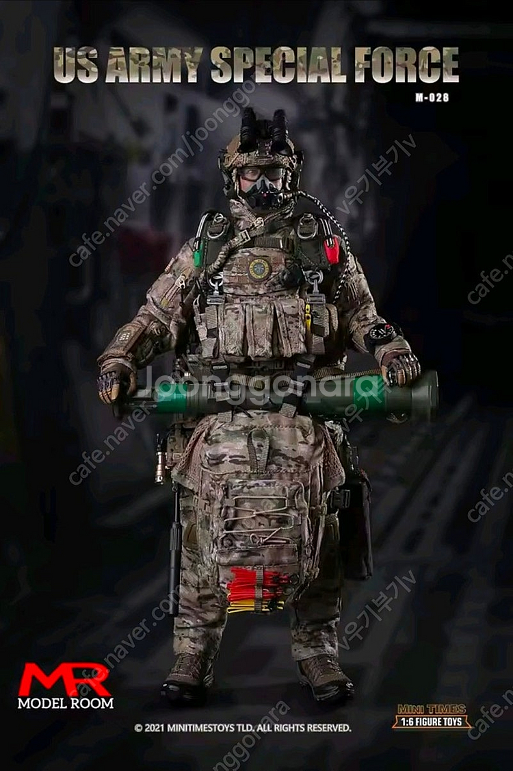 미니타임즈 1/6 스페셜포스 M028 밀리터리 피규어 판매합니다.--0