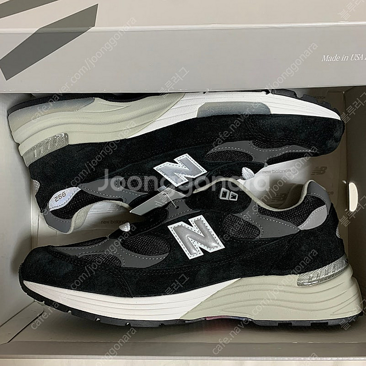 뉴발란스 992 블랙 275 새제품--0