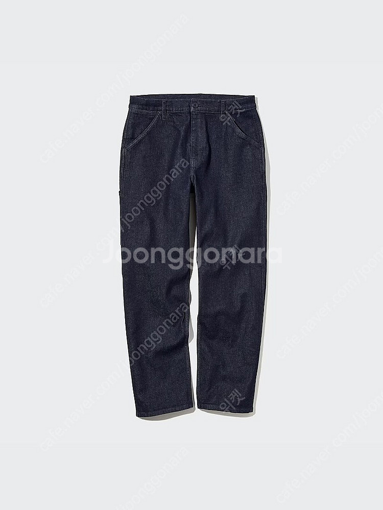 (XL,36-37) 남성용 유니클로 와이드핏 워크 데님 팬츠 청바지 진--0