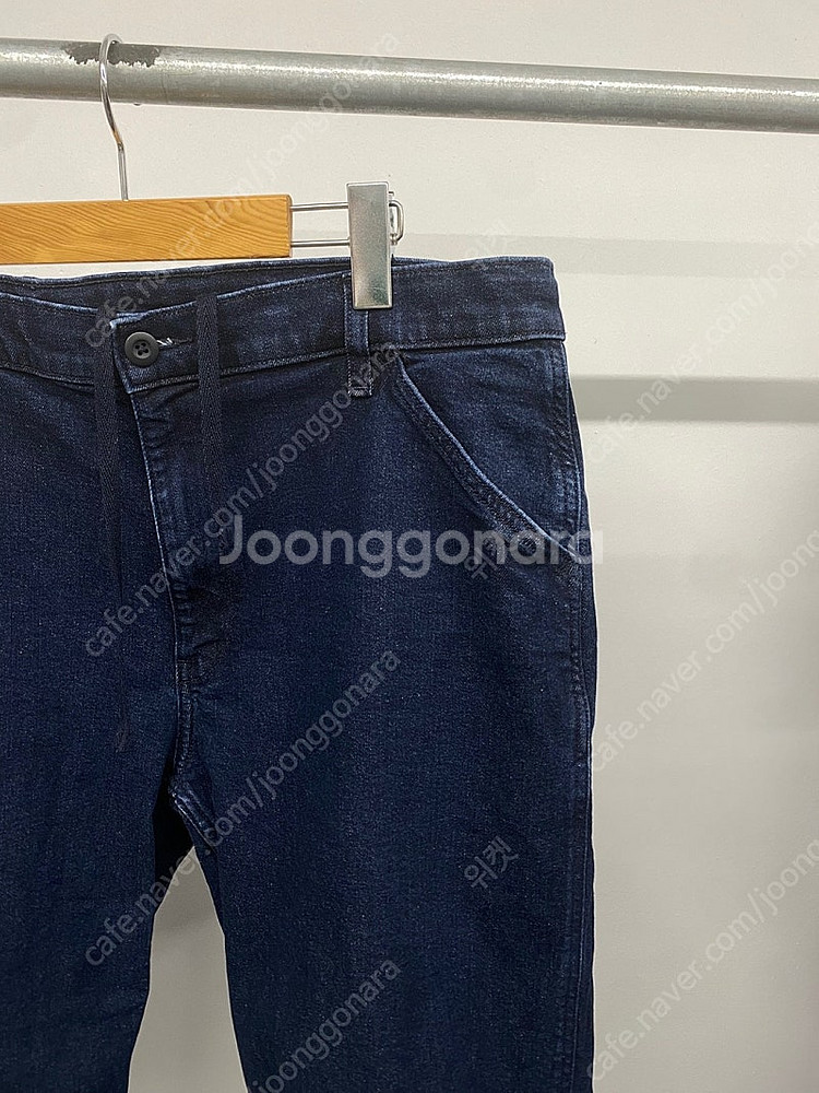 (XL,36-37) 남성용 유니클로 와이드핏 워크 데님 팬츠 청바지 진--2