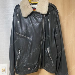 이자벨마랑 양가죽 겨울 누빔 가죽 자켓