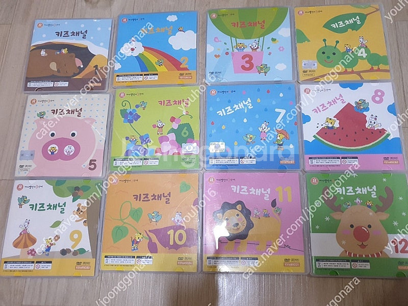 호비 구버전 dvd 1~4단계 +교재 1~3단계 판매--2