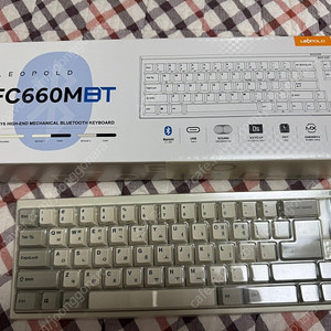 레오폴드 fc660mbt 갈축 국내정발 풀박스