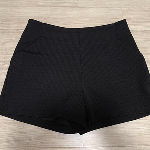 헤링본체크 스타일 하이웨이스트 숏반바지(M)