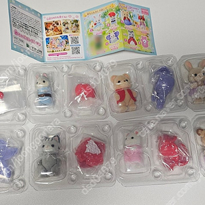 실바니안 패밀리 블라인드백 동화 시리즈 7종+아기쇼핑 사슴