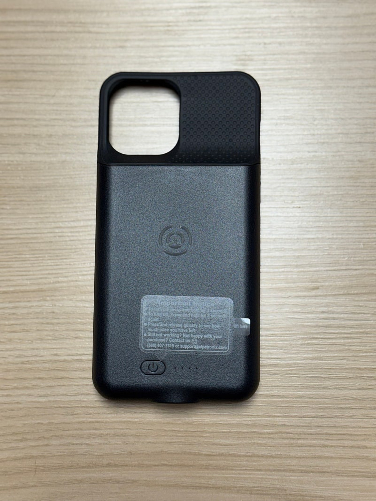 아이폰 12프로맥스 유무선 충전 배터리케이스 6500mAh 이미지