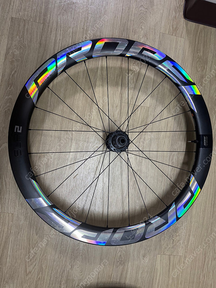 자이언트 slr2 50미리 카본 디스크 튜블리스 휠셋--3