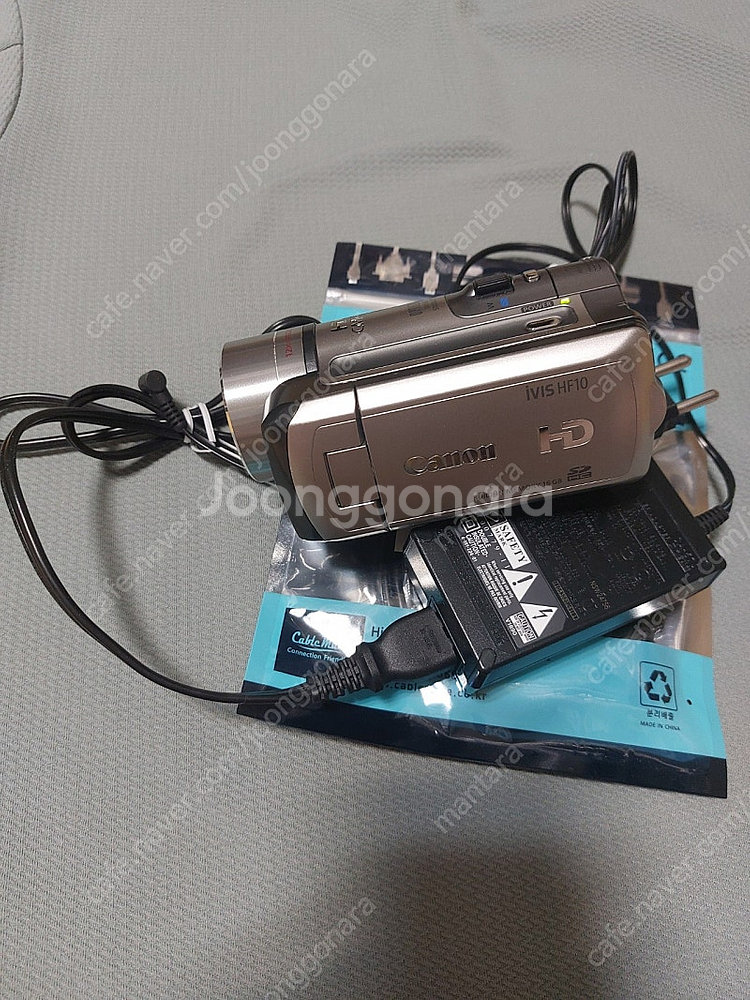 캐논 canon ivis hf10 캠코더--0
