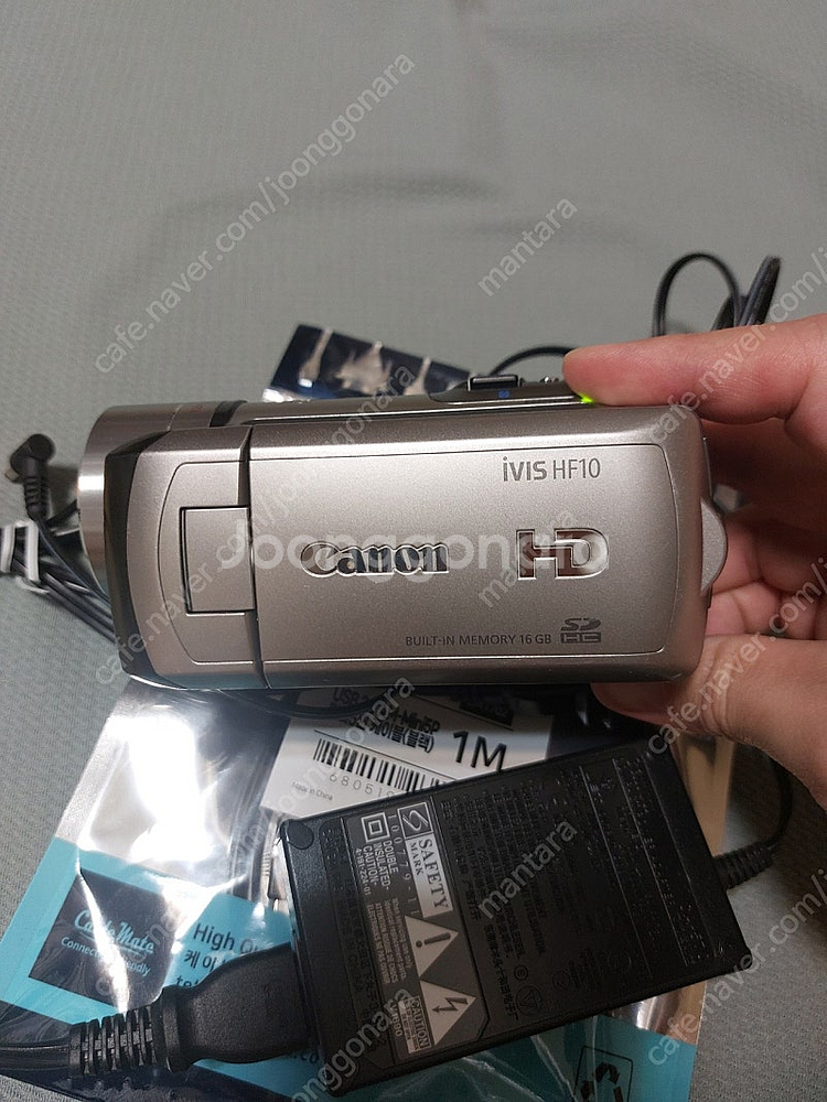 캐논 canon ivis hf10 캠코더--1