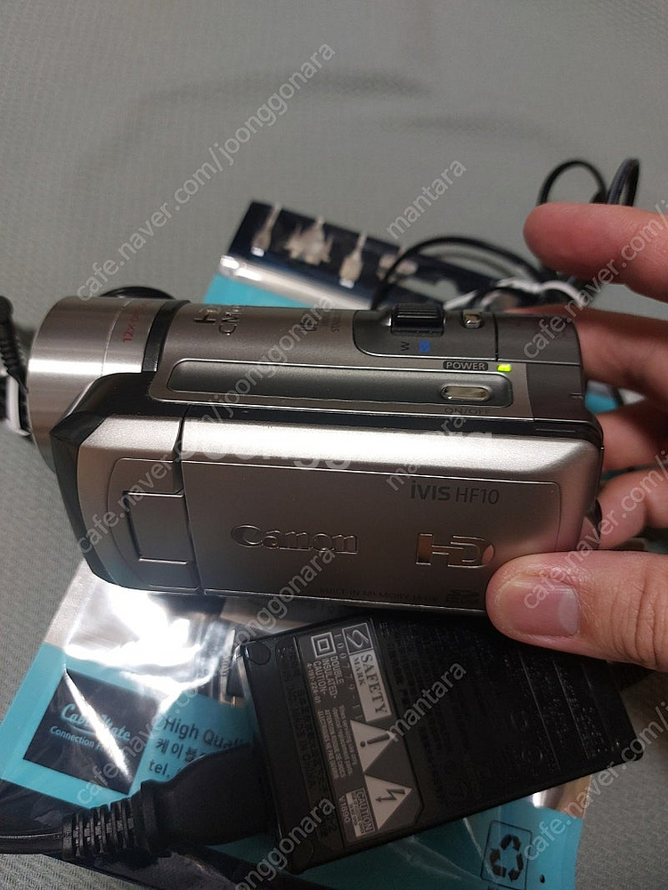 캐논 canon ivis hf10 캠코더--3