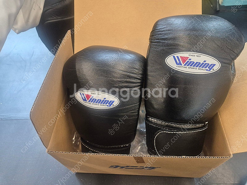 위닝 글러브 검정 10온스--1