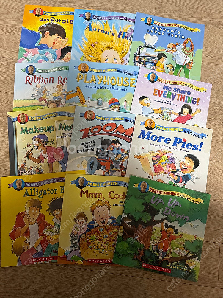 로버트먼치 Robert Munsch 영어 원서 12권--0