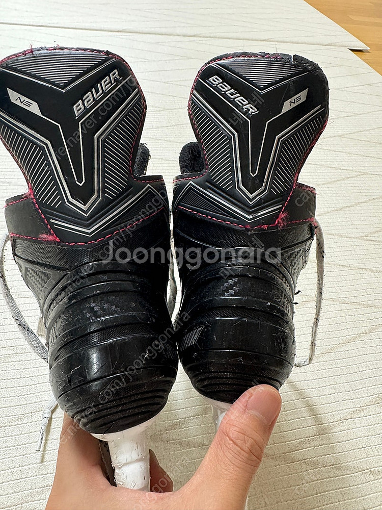 바우어 아동용 아이스 하키 스케이트(Y13.5 207mm)--7