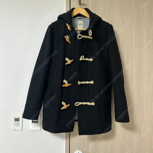 하버드 떡볶이코트 하프코트 네이비 m