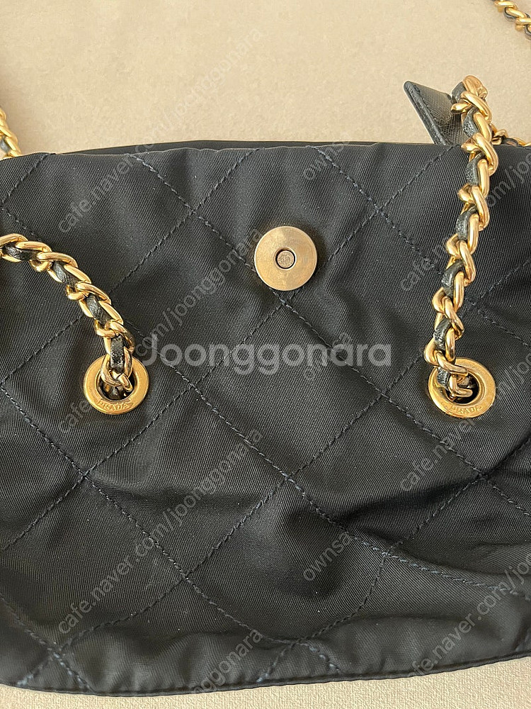 프라다 빈티지 체인백--2