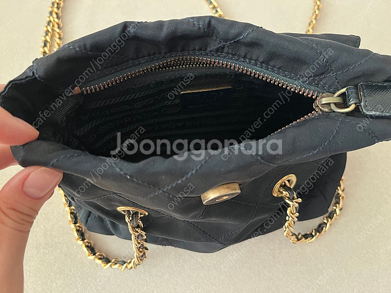 프라다 빈티지 체인백--3