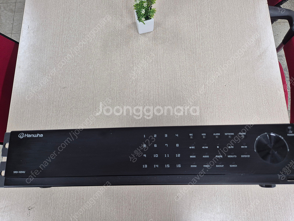 [한화테크윈] SRD-1694U DVR 판매합니다.--3