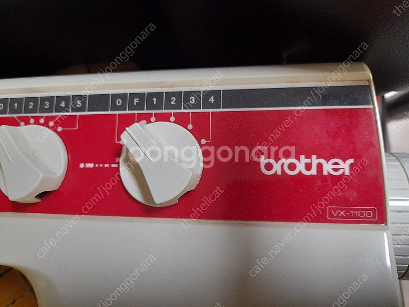 모델명 : VX-1100 브라더미싱/브라더재봉틀 (본체...--8
