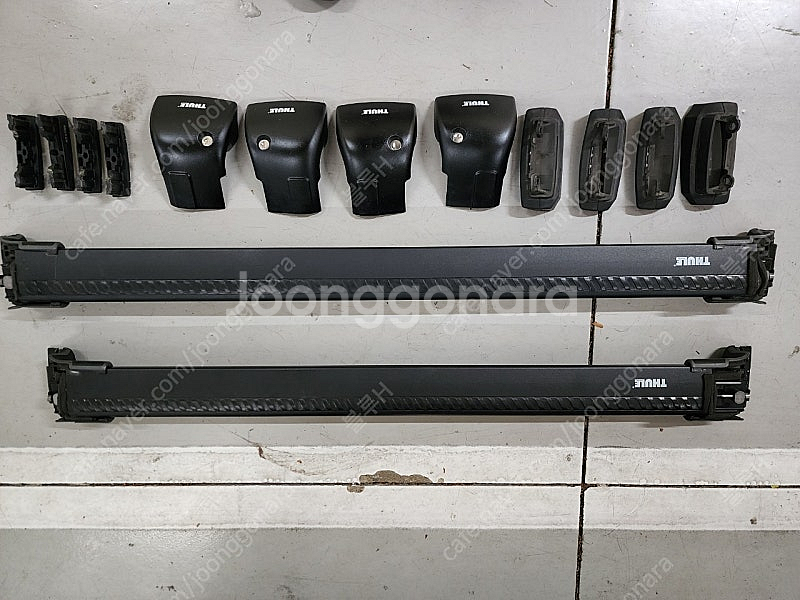 툴레 bmw 가로바 블랙+툴레872xt윈드가드--0