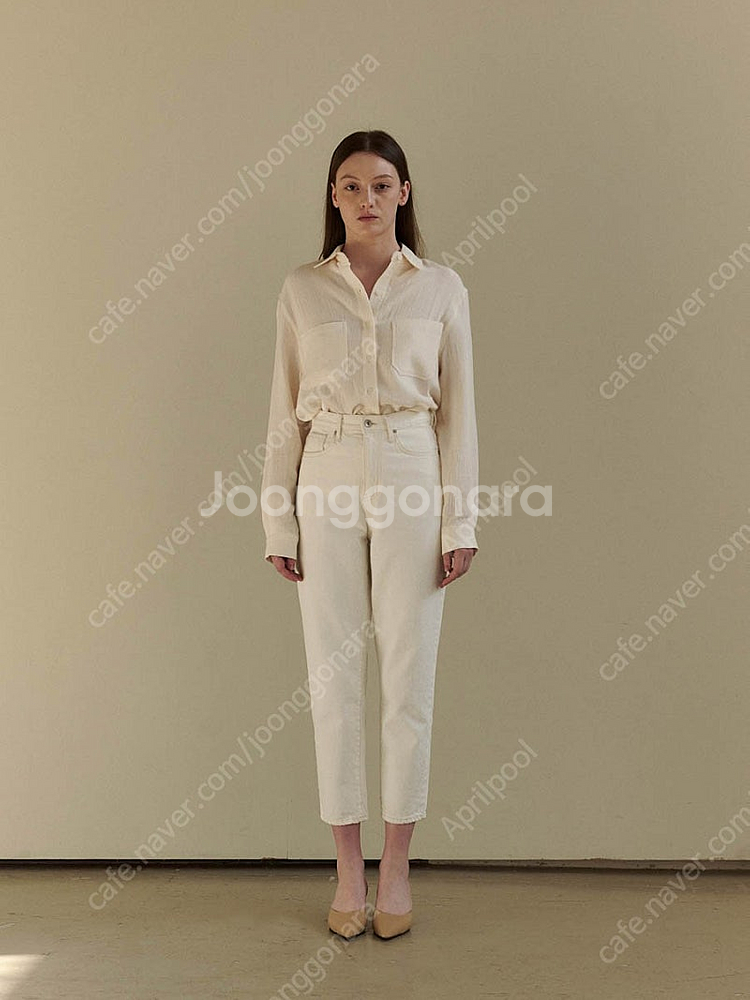 그레이룸 이중지셔츠 아이보리--6