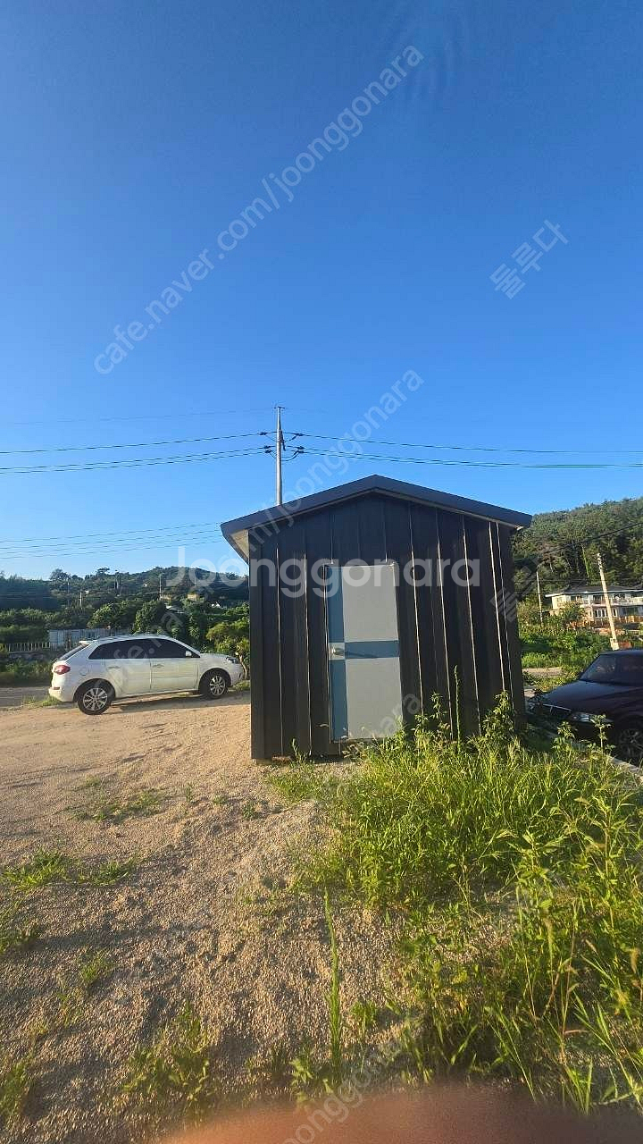 농막하우스 3x6 높이가 높은 삼각대형식--1