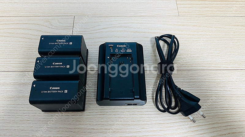 캐논 정품 BP-970G 대용량 배터리 세트--0