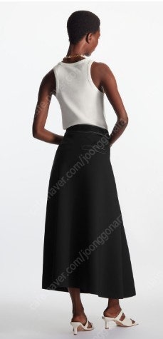 COS코스 테일러드 스티치스커트 - 새상품--1