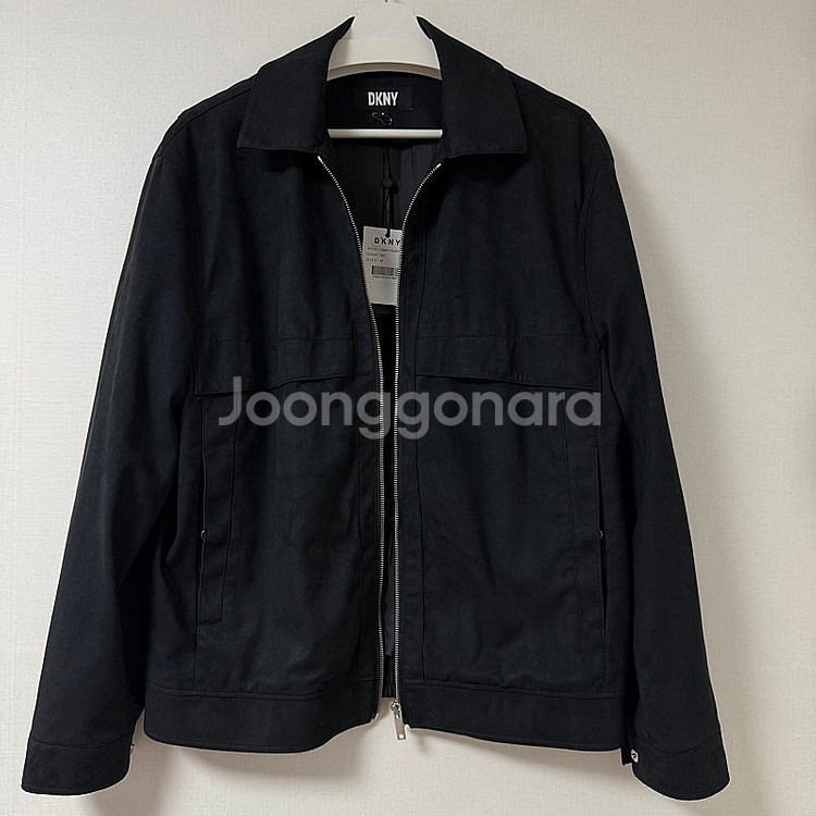 DKNY 한섬 포 스웨이드 자켓 M (100) 블랙 2...--0