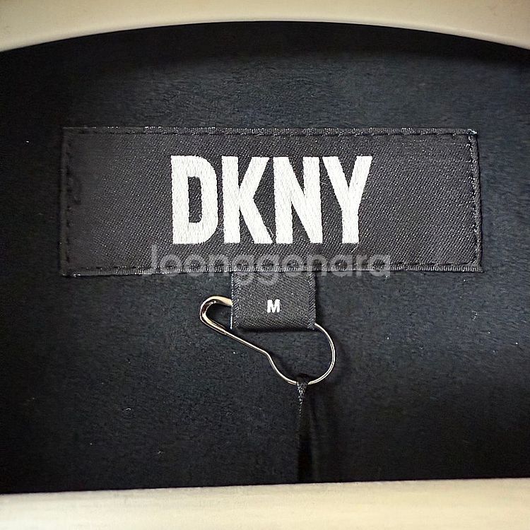 DKNY 한섬 포 스웨이드 자켓 M (100) 블랙 2...--1