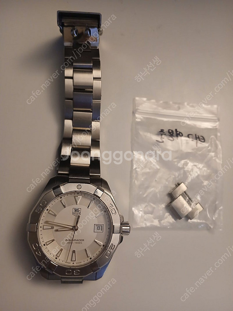태그호이어 아쿠아레이서 41mm 쿼츠--0