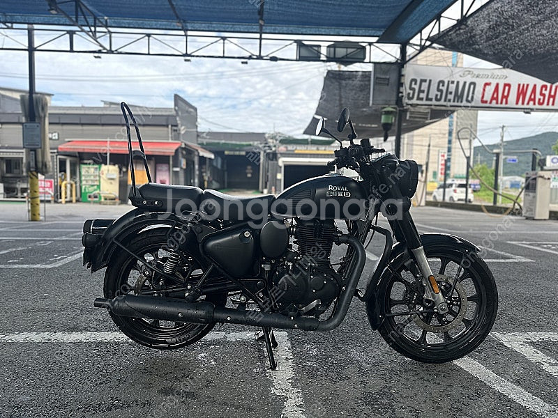로얄앤필드 클래식350 스텔스블랙 검사완료--0