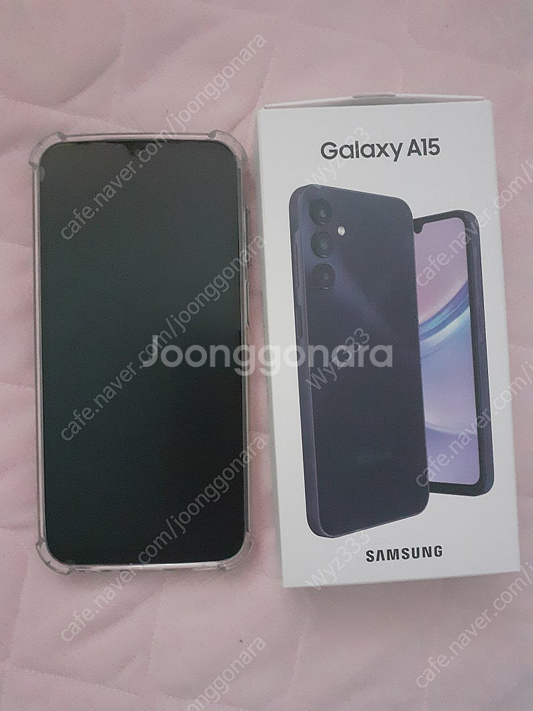 (개인) 갤럭시 A15 블랙 SKT 정상해지 11만--0