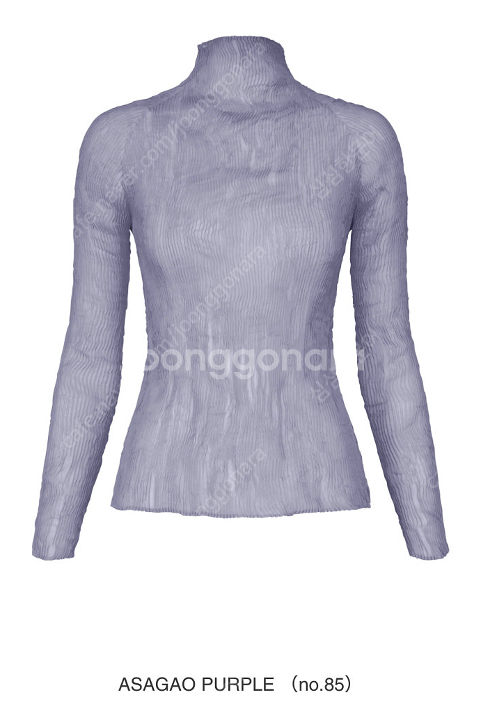 이세이미야케 해칭 아사가오 1사이즈와 쉬폰탑 셋트판매합니다.--1