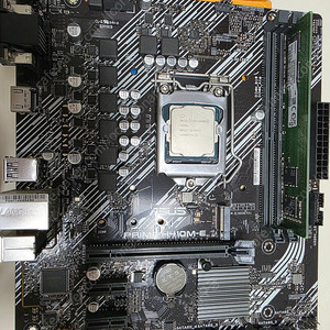 ASUS PRIME H410M-E + G5905 + DDR4-3200 8GB 세트로 판매합니다.