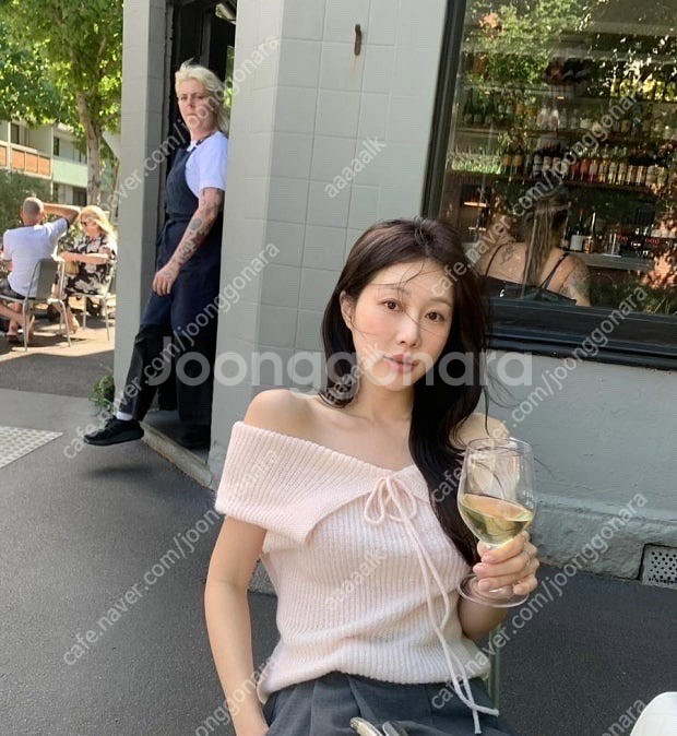 릴리코츠 오프숄더 핑크--0