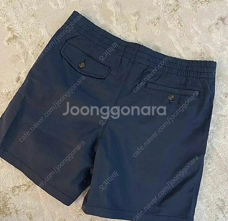 폴로 여성 반바지 네이비--1