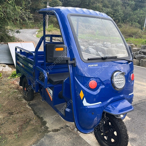 AU테크 에코로 E포터 삼륜운반차 농업용 전동스쿠터 E| 60V 20A 판매합니다.