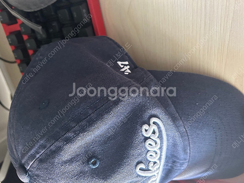 47브랜드 뉴욕양키즈 볼캡 모자 2개 일괄 팝니다--1