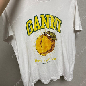 ganni 가니 티셔츠